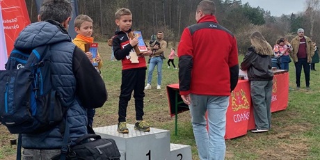 Powiększ grafikę: Uczeń podczas zawodów