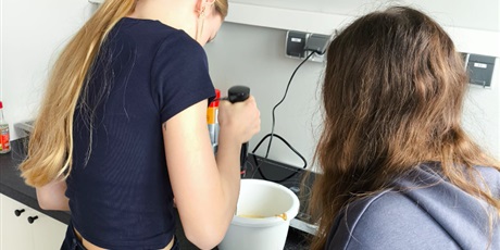 Powiększ grafikę: Uczniowie podczas zajęć