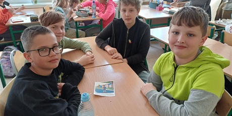 Powiększ grafikę: Zajęcia w klasie 4b
