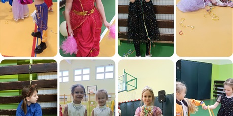 Powiększ grafikę: Bal karnawałowy w klasach młodych