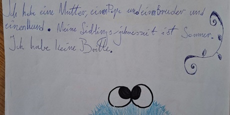 Powiększ grafikę: Lekcja języka niemieckiego.