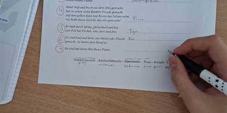 Powiększ grafikę: Lekcja języka niemieckiego