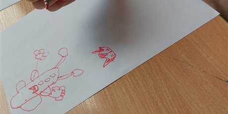 Powiększ grafikę: Dzieci podczas zajęć