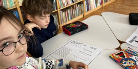 Powiększ grafikę: Zajęcia biblioteczne