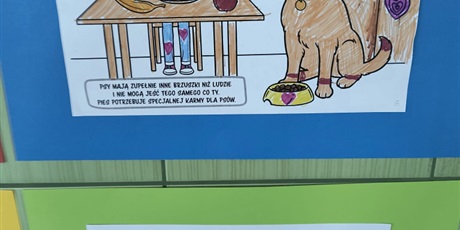 Powiększ grafikę: Dzień Praw Zwierząt w świetlicy szkolnej