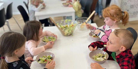Erasmus Days - wspólne zajęcia kulinarne z przedszkolakami