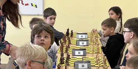 Powiększ grafikę: Uczeń podczas zawodów
