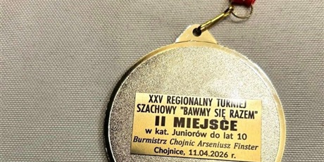 Powiększ grafikę: Medal ucznia
