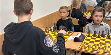 Powiększ grafikę: Uczeń podczas zawodów