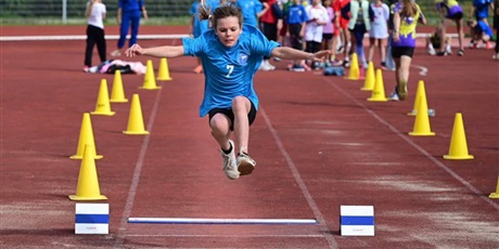Powiększ grafikę: Udział uczniów w zawodach sportowych.
