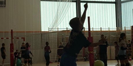 Powiększ grafikę: Uczeń podczas zawodów