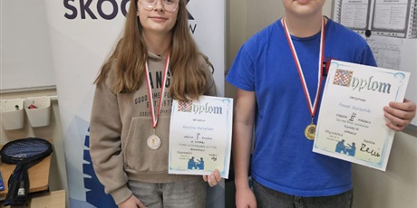 Gratulacje dla rodzeństwa z naszej szkoły