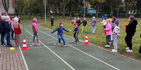 Powiększ grafikę: Sztafetowe biegi klas 1-3