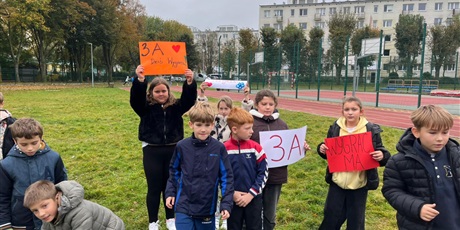 Powiększ grafikę: Sztafetowe biegi klas 1-3