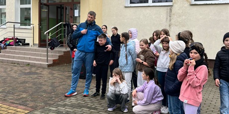 Powiększ grafikę: Sztafetowe biegi klas 1-3