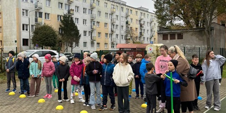 Powiększ grafikę: Sztafetowe biegi klas 1-3