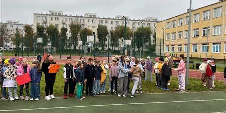 Powiększ grafikę: Sztafetowe biegi klas 1-3