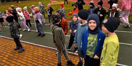 Powiększ grafikę: Sztafetowe biegi klas 1-3