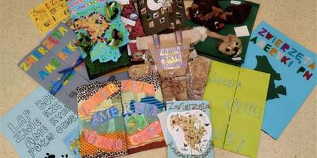 IV Wojewódzki Konkurs dla Świetlic Szkolnych "Lapbook - niesamowite zwierzęta Ameryki Północnej"