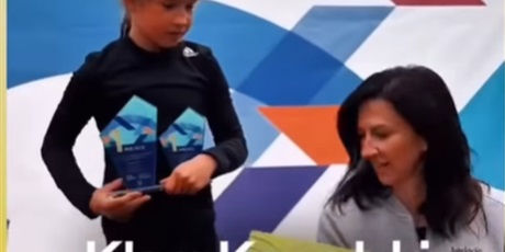 Klara w zawodach z cyklu Monika Pyrek Tour