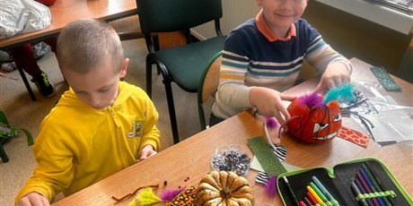 Powiększ grafikę: Zajęcia w klasie 1a.