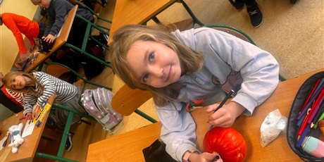 Powiększ grafikę: Zajęcia w klasie 1a.