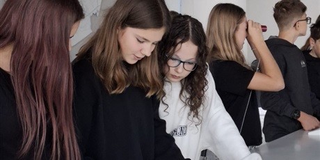 Klasa 7b w Instytucie Kultury Miejskiej