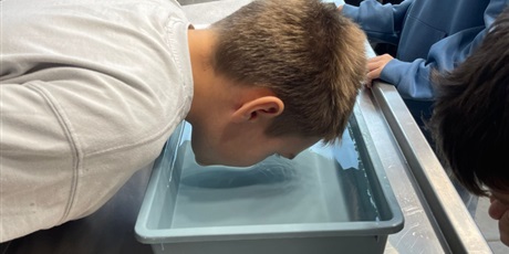 Powiększ grafikę: Uczniowie podczas zajęć