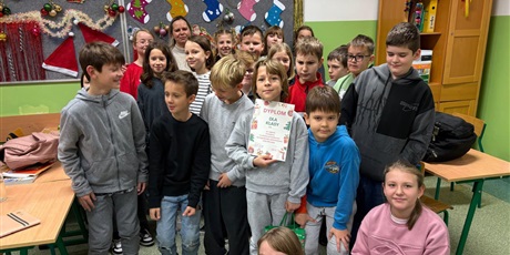 Powiększ grafikę: Klasa z nagrodą