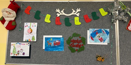 Powiększ grafikę: Dekoracje świąteczne w sali