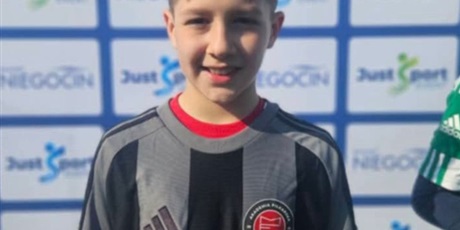 Kornel ze swoja drużyną zdobył 1 miejsce w turnieju Niegocin Cup