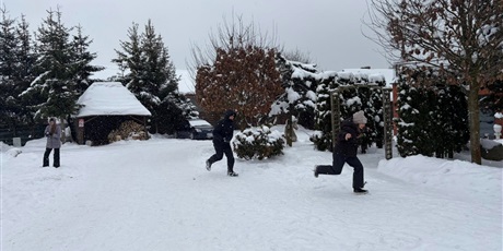 Powiększ grafikę: Klasa na kuligu.