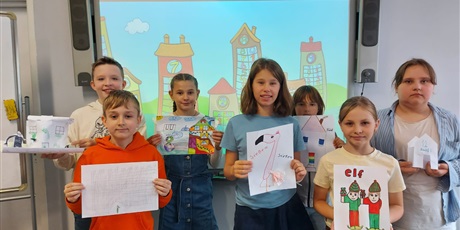 Lekcja j. niemieckiego w klasach 4.