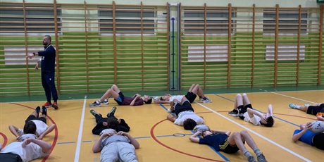 Powiększ grafikę: Zajęcia ze sportowcami