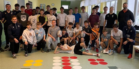 Powiększ grafikę: Zajęcia ze sportowcami