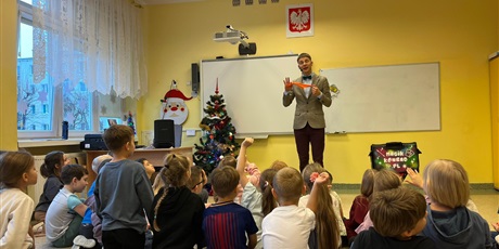 Powiększ grafikę: Magik w naszej szkole