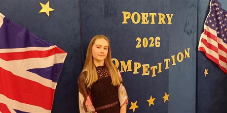 Maja finalistką XVIII Wojewódzkiego Konkursu Recytatorskiego w Języku Angielskim