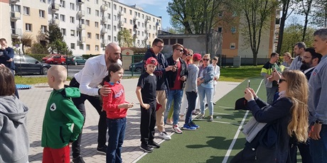 Marcin Gortat w naszej szkole