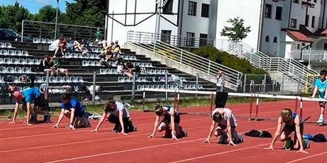 Powiększ grafikę: Udział uczniów w zawodach sportowych.