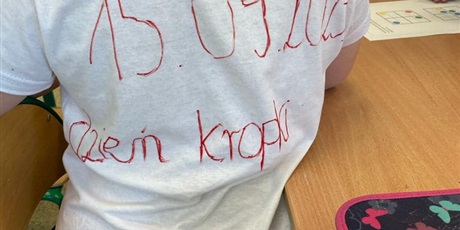 Powiększ grafikę: Dzień Kropki w klasie 2b