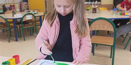 Powiększ grafikę: Dzieci podczas zajęć