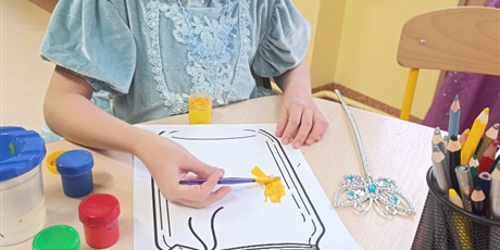 Powiększ grafikę: Dzieci podczas zajęć