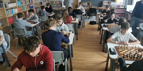 Powiększ grafikę: Udział uczniów w zawodach szachowych