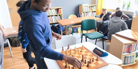 Powiększ grafikę: Udział uczniów w zawodach szachowych