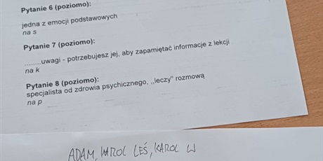 Powiększ grafikę: Prace uczniów