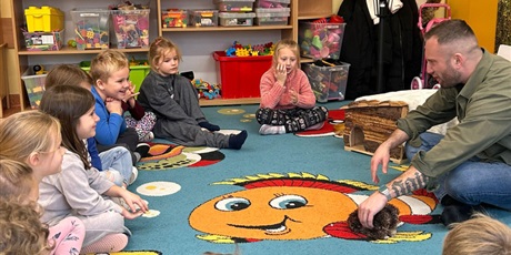 Odwiedziny jeża w zerówce