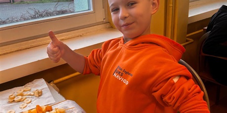 Powiększ grafikę: Dzieci podczas zajęć