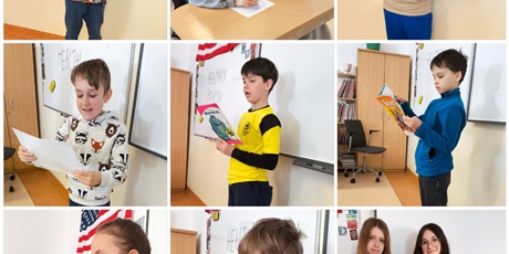 Powiększ grafikę: Uczniowie podczas konkursu.