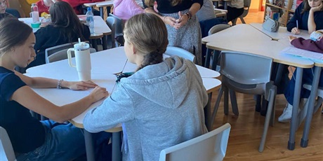 Powiększ grafikę: Spotkanie uczniów