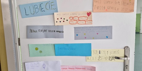 Powiększ grafikę: Podsumowanie Tygodnia szczęścia w klasach młodszych.